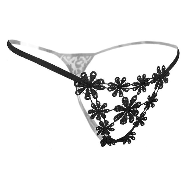 Flowers Front G String Panty