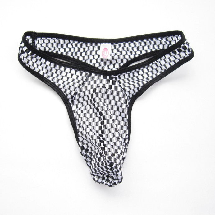 Scaly Geo Print Thong voor mannen