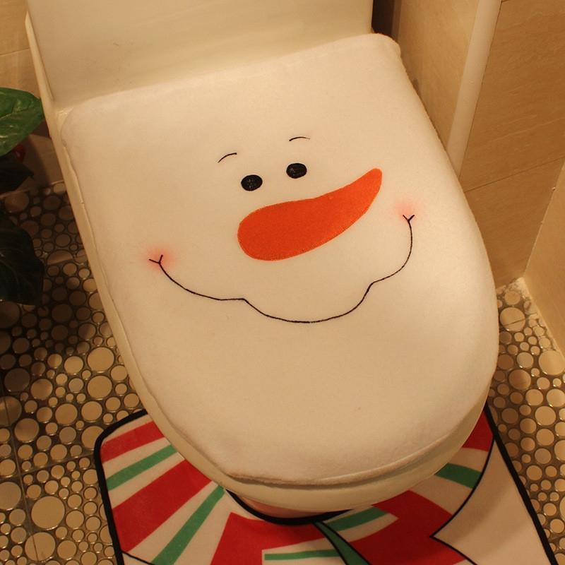 Creative Snowman Christmas Bathroom Set - Theone Apparel