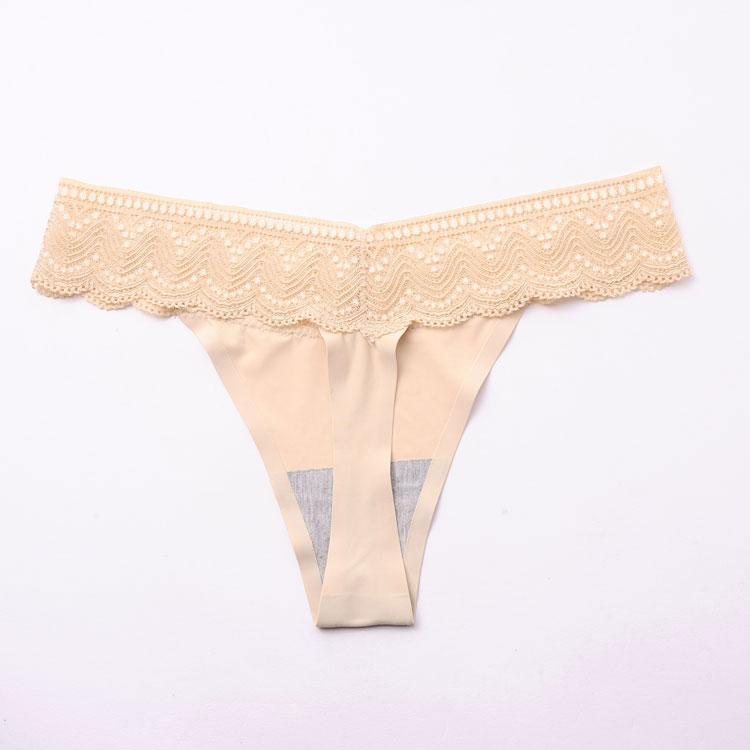 Delicate Vintage Lace Thong Panty - Theone Apparel
