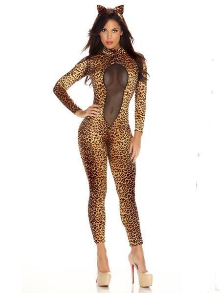 Erotic Cheetah One Size Costume for Halloween - Theone Apparel