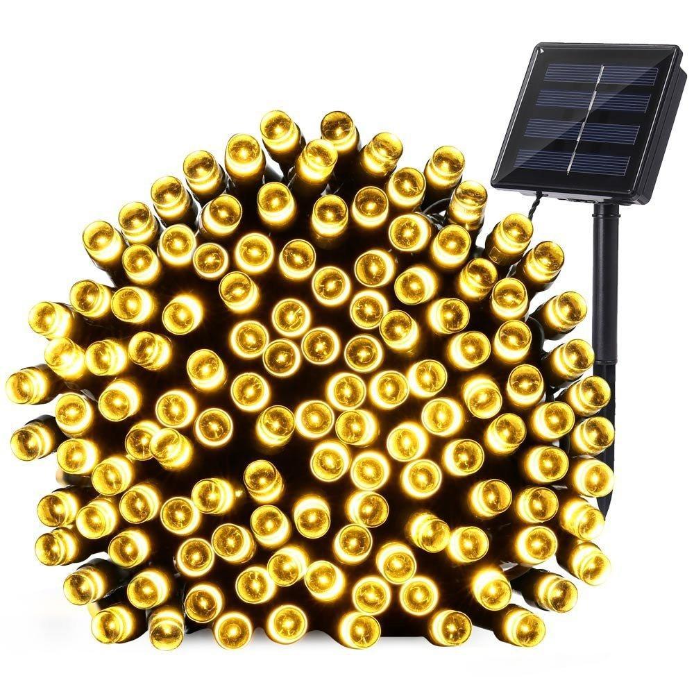 Lumières de Noël solaires décoratives de fée