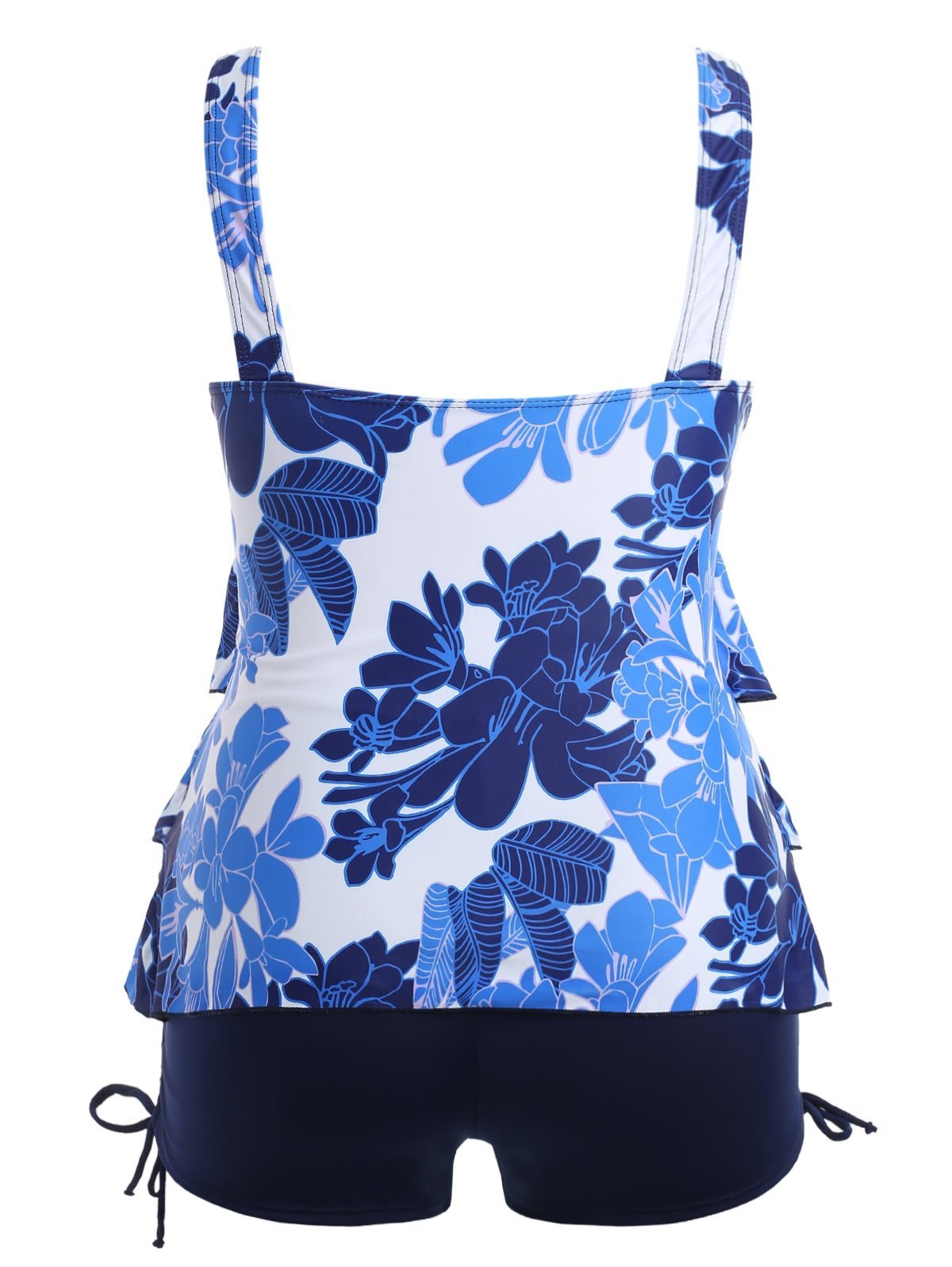 Floral Plus Size Tankini Set