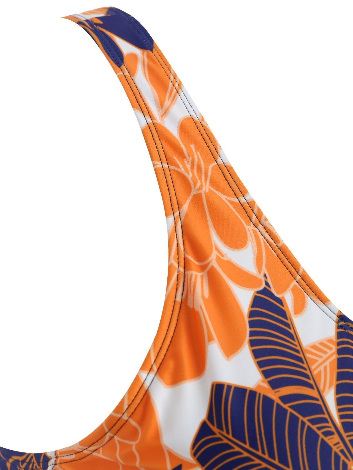 Floral Plus Size Tankini Set
