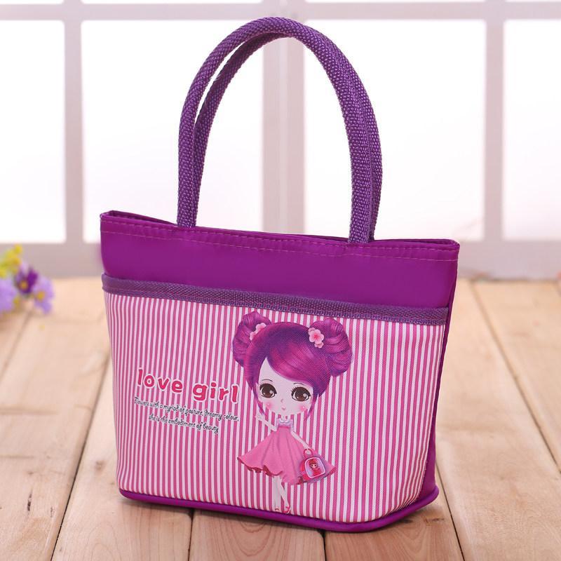 Flower Girl Rope Handle Tote