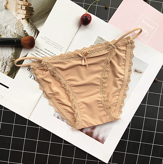 Full Coverage Briefs with Hip Band Strings-Nude-Theone Apparel