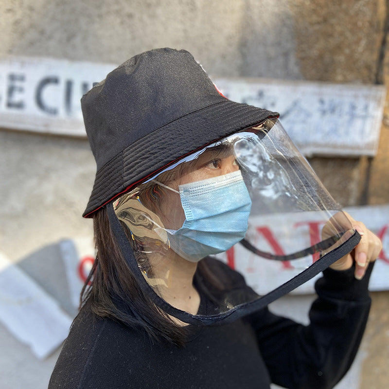 フルマスク吐き物防止ウイルス保護帽子大人の漁師キャップ