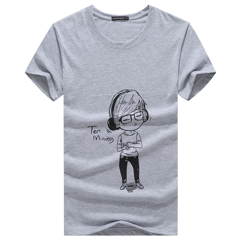 Camisa ilustrada de desenho animado