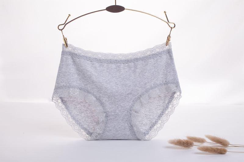 Panty hipster de haute hauteur de garniture en dentelle