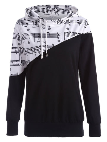Half Time Music Note Sweater - Theone Apparel