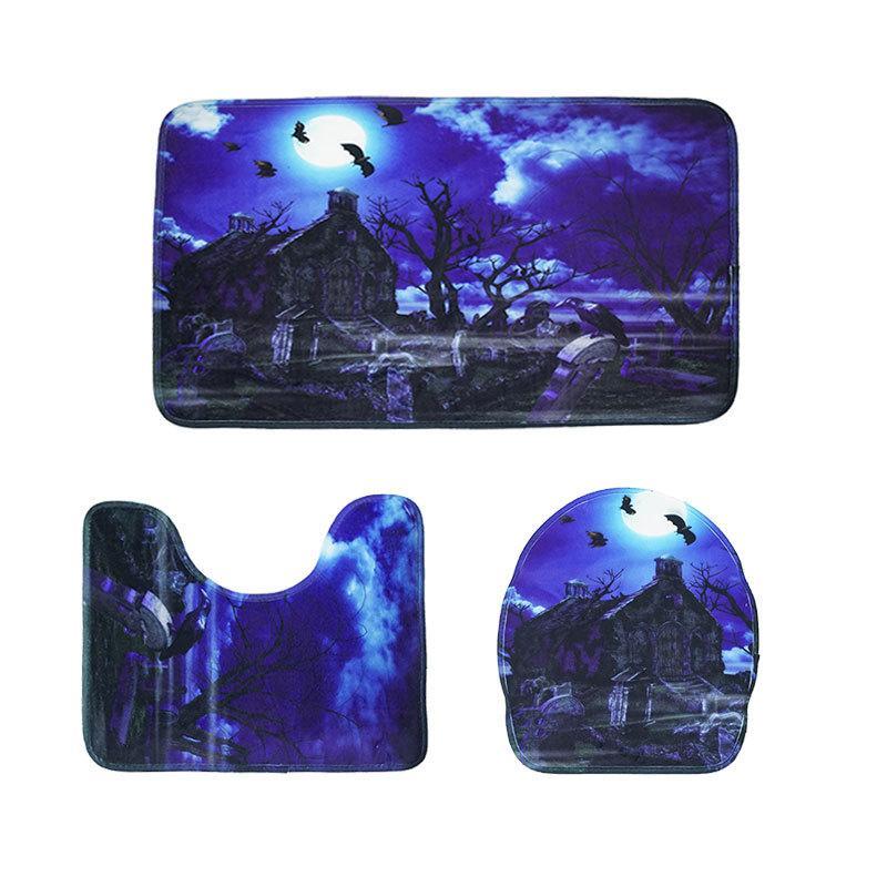 Halloween om Bath Mat Set te onthouden