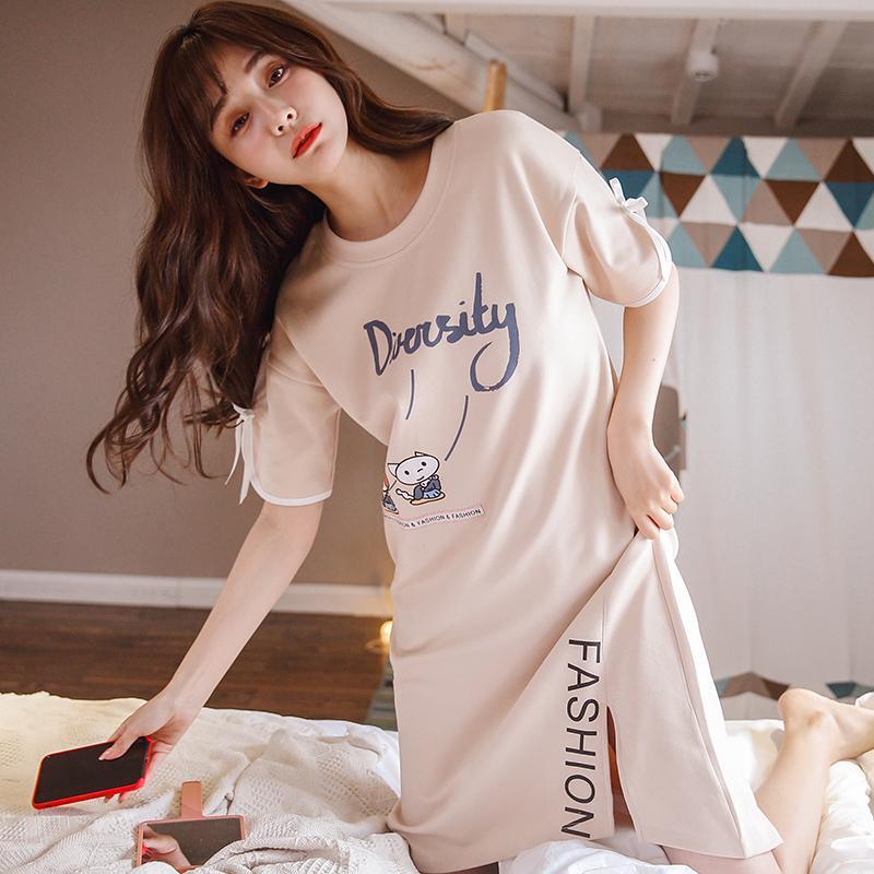 Happy Kitty Nightie Sleep Shirt