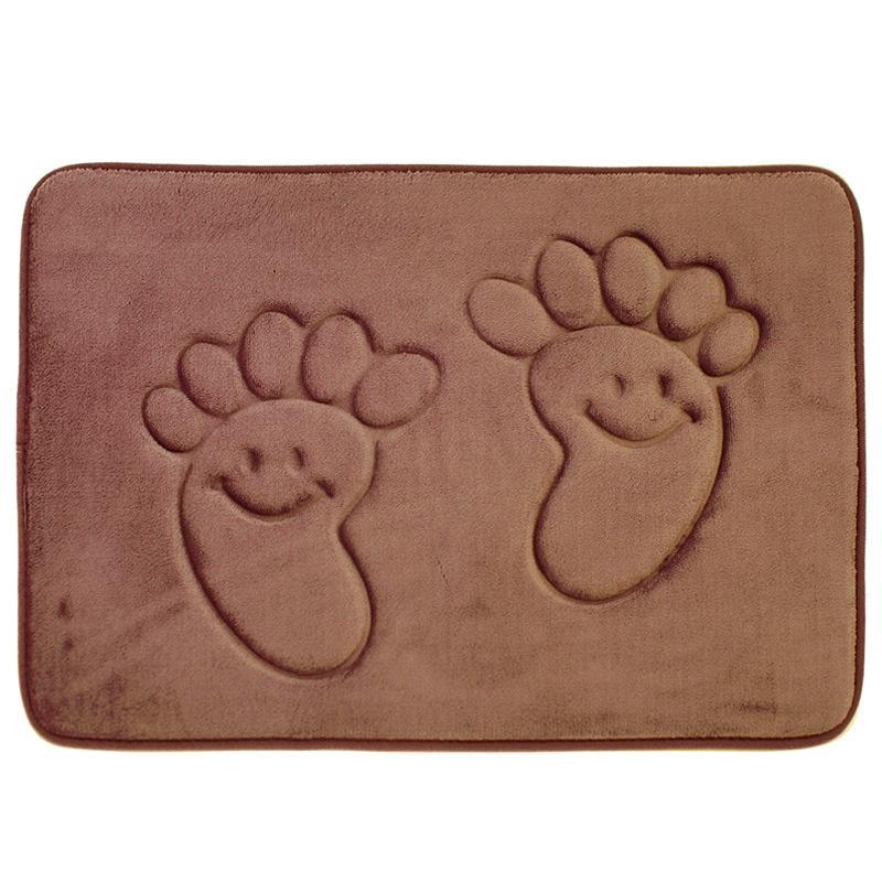 Alfombras de baño en relieve Happy Prints