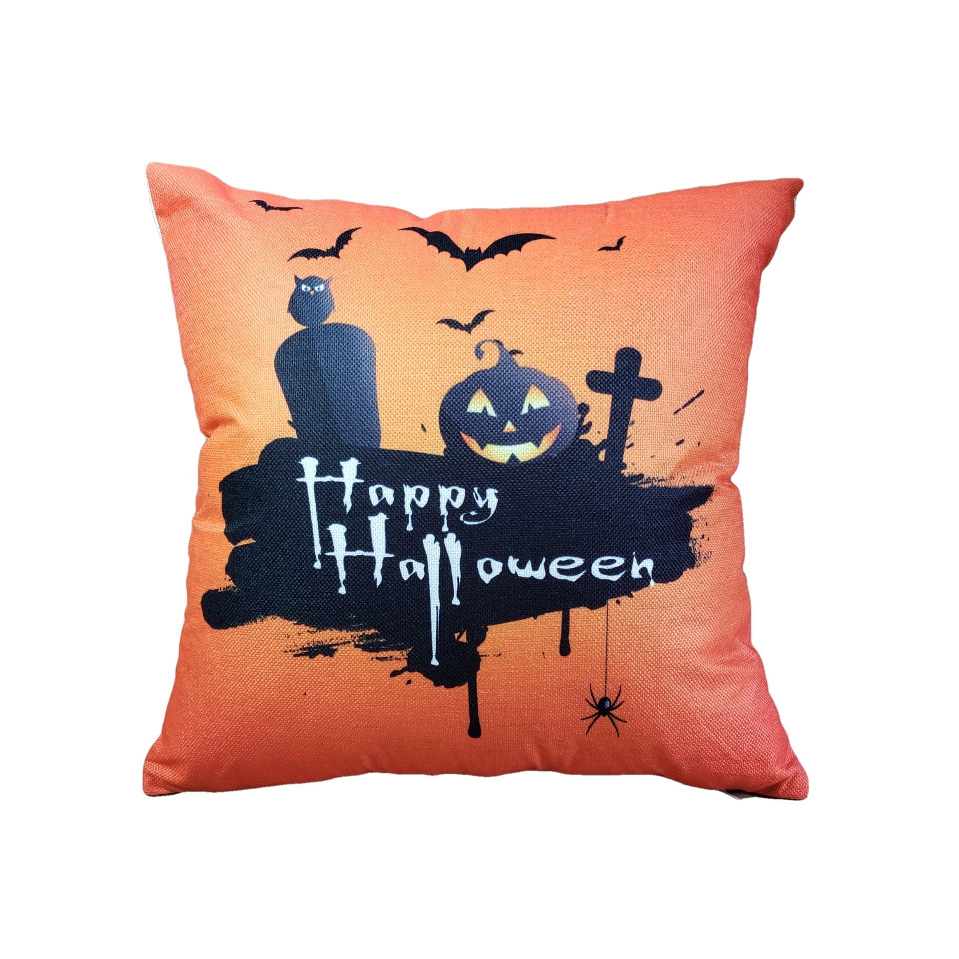 Haunted Halloween Print Pillow Covers