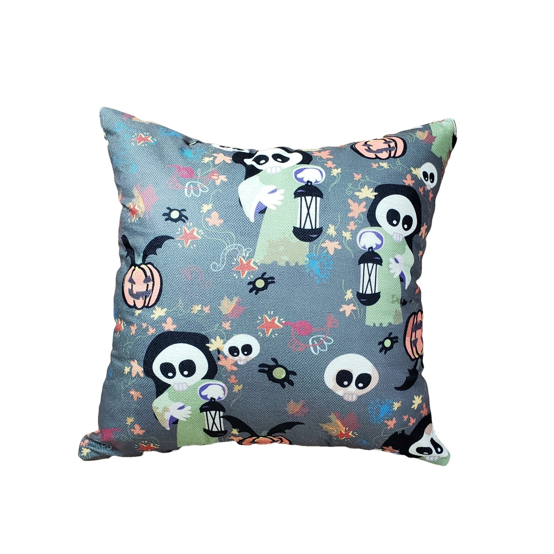 Haunted Halloween Print Pillow Covers