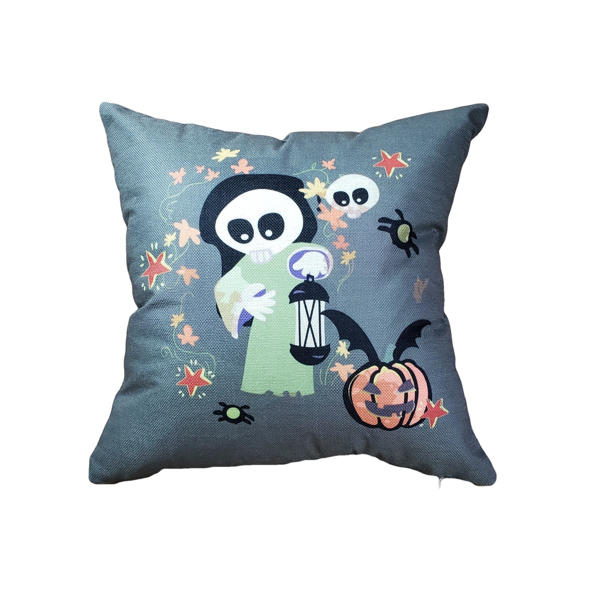 Fundas de almohada con estampado de Halloween embrujado