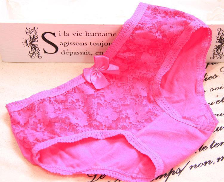 Lace Front Comfy Hipster Panty