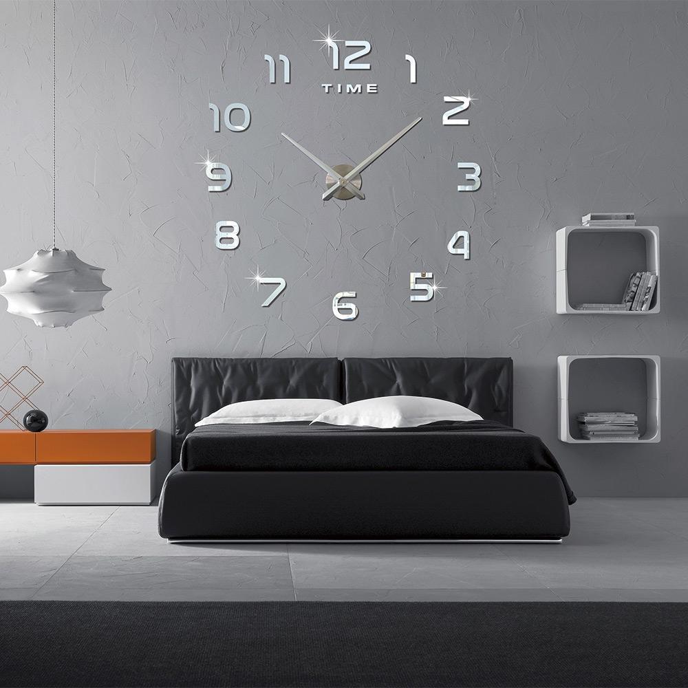 In-Home 3D Number Figures Wall Clock