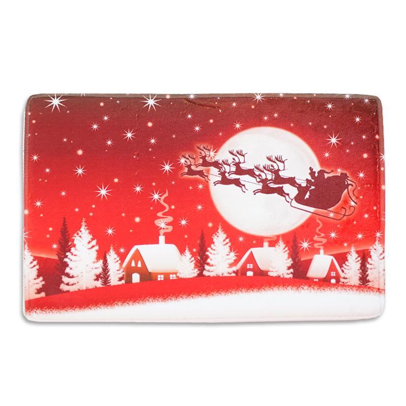 Jingle All The Way Feiertags-Badematten