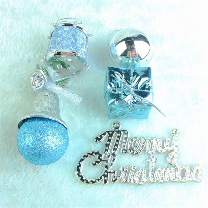 Vrolijke kerstbell boomdecoraties