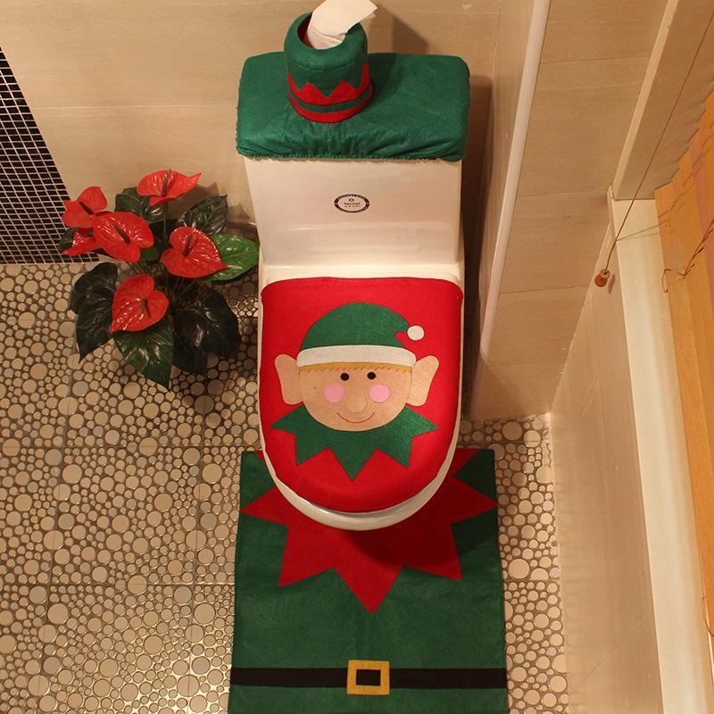 Jolly Elf Decorative Bathroom Set