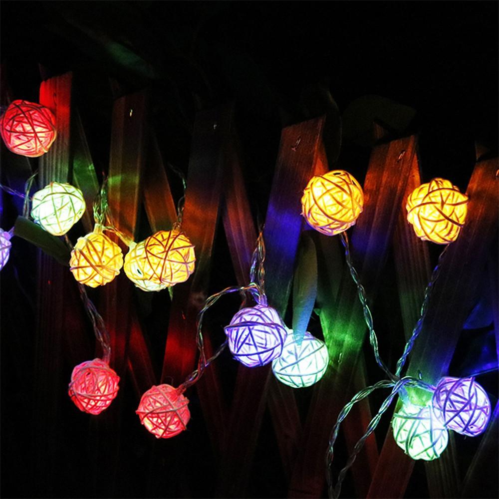 Led Garland Patio Christmas Decorations