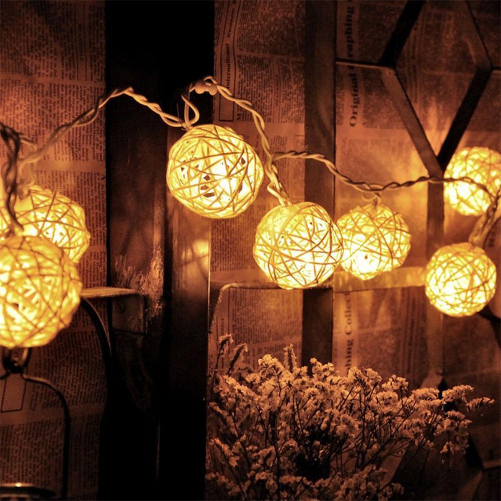 Led Garland Patio Christmas Decorations