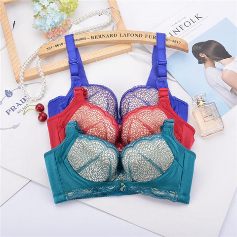 Lace Cup Pushup Fashion Bra - Theone Apparel