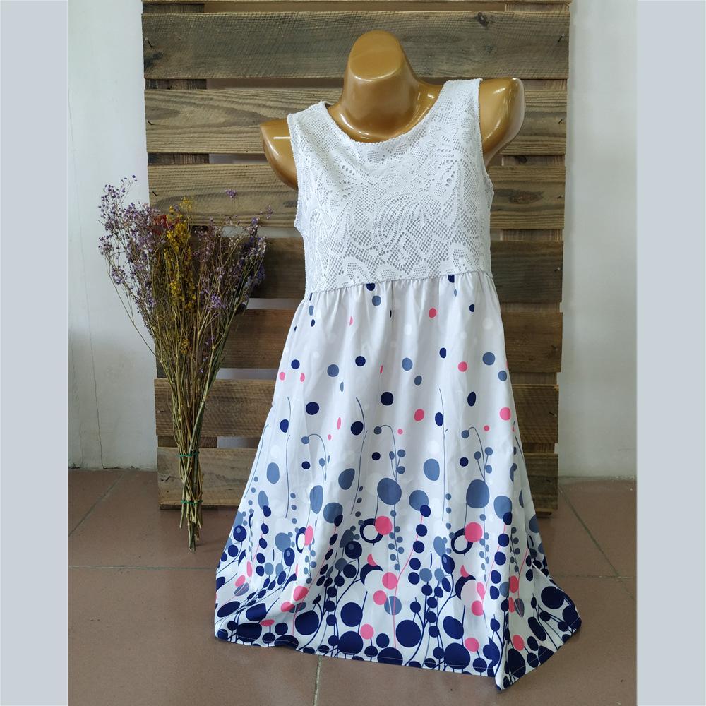 Robe d'été sans bretelles de Lacy Dots