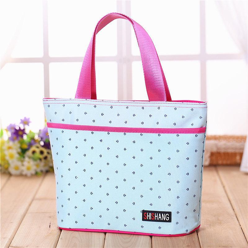 Grand sac fourre-tout à imprimé preppy