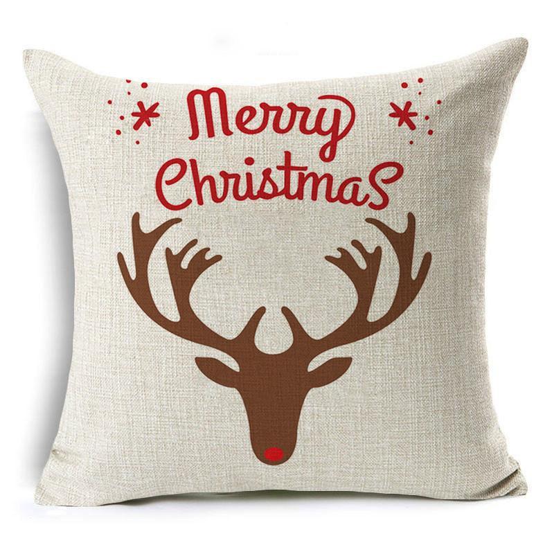 Merry Christmas Holiday Pillow Covers-601-0060-S12-Theone Apparel