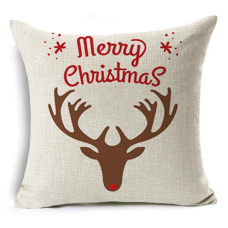 Merry Christmas Holiday Pillow Covers