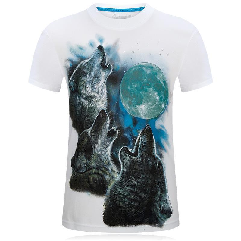 Lune Hurlers Three Wolf Shirt