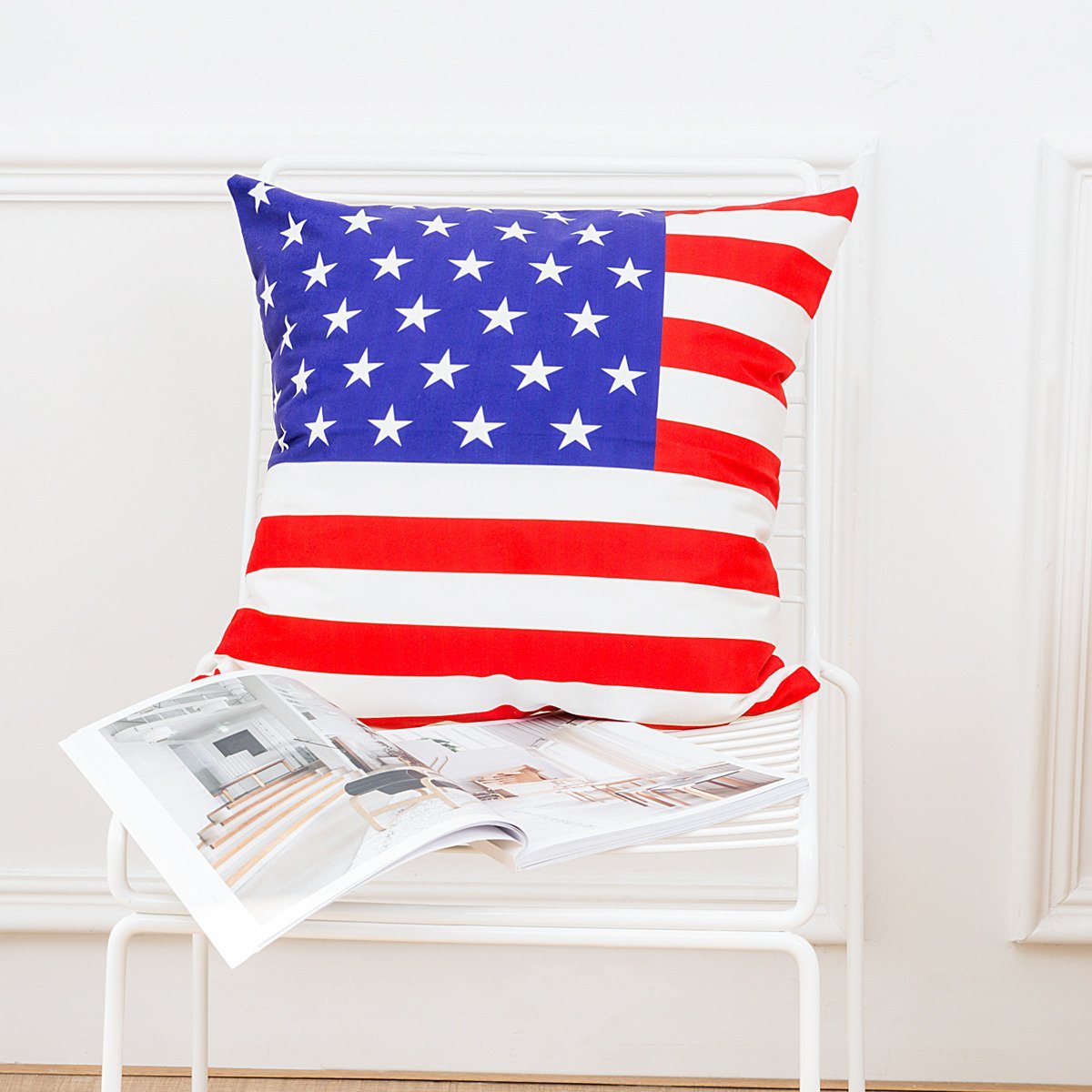 Patriotic Pride Printed Pillow Covers