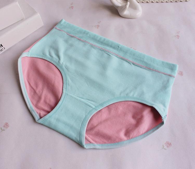 Peekaboo Dual Colored Hipster Panty-Light Blue-Theone Apparel