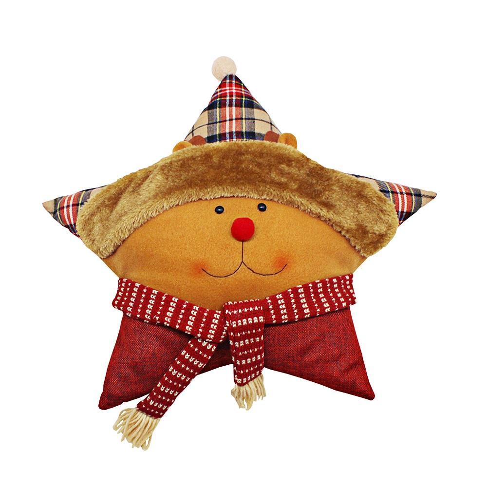 Bantal snow mancan berbentuk pentagram