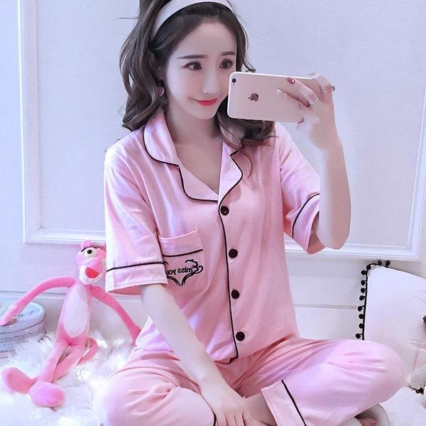 Geavanceerde button up pj set