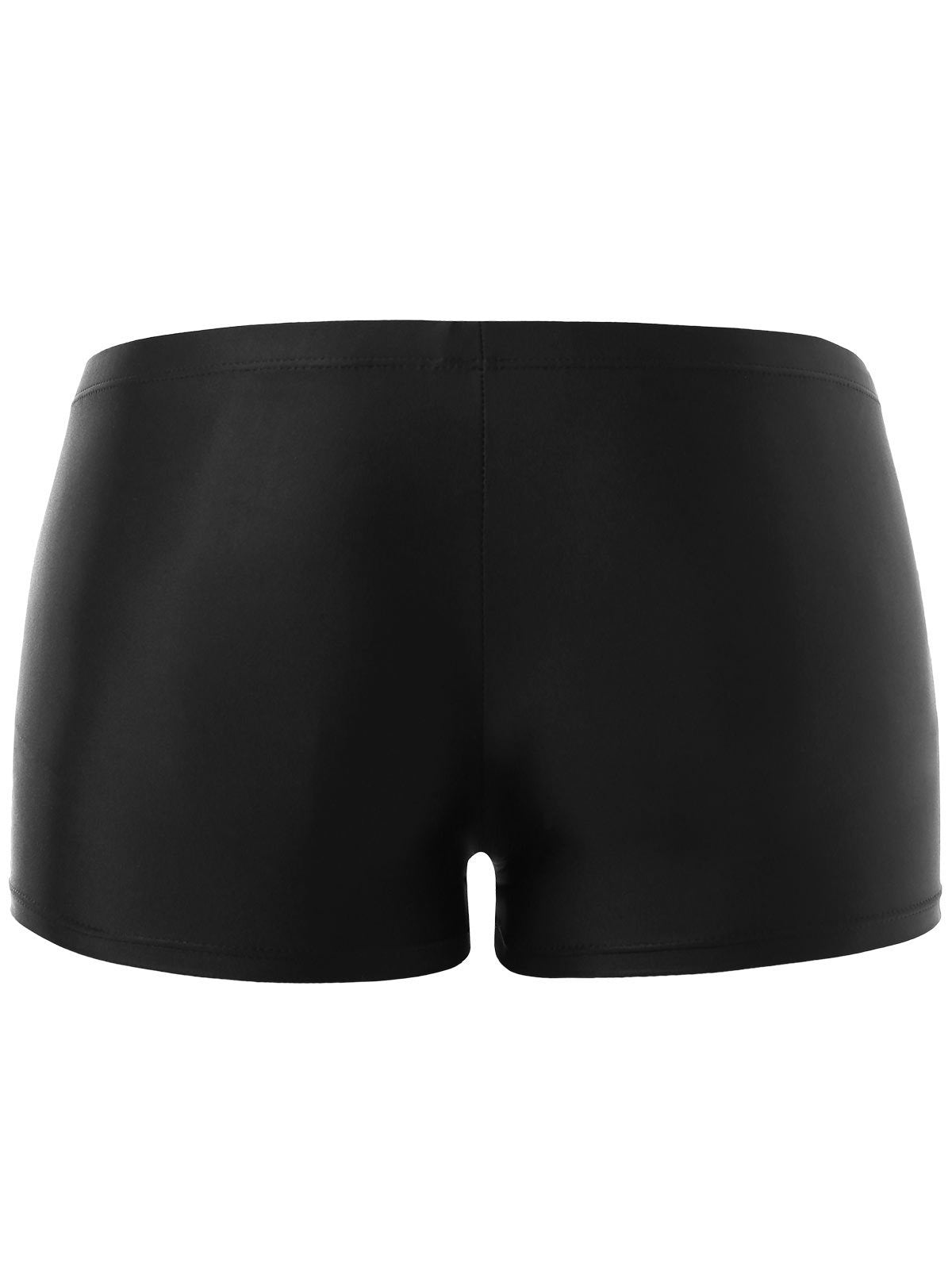 Plus Size Skirted Tankini With Boyshorts