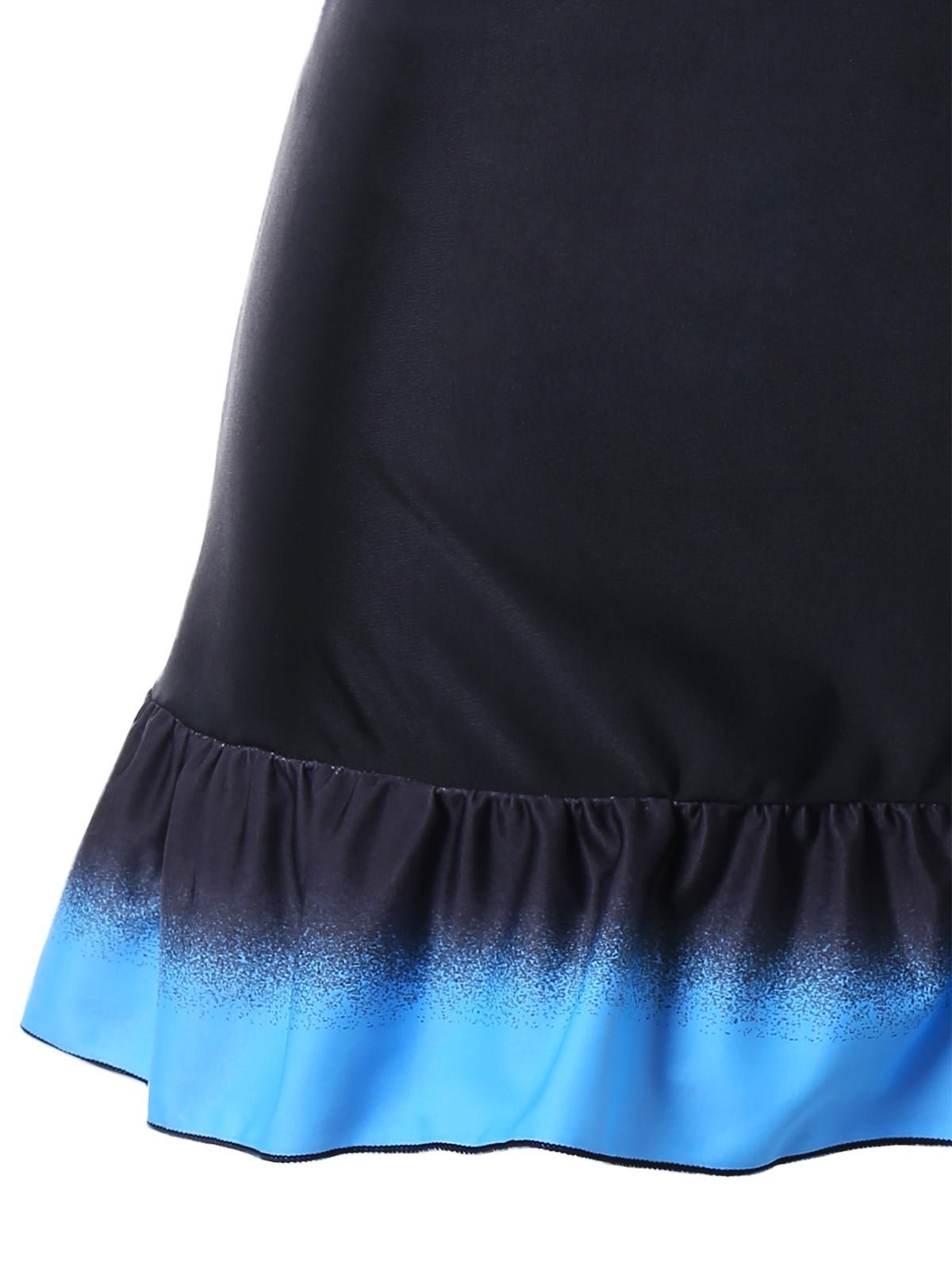 Plus Size Skirted Tankini With Boyshorts