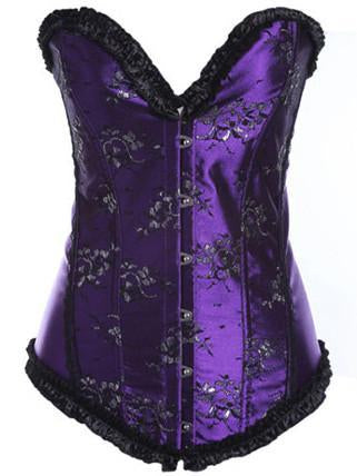 Ruffly Sweetheart Corset Top - Theone Apparel