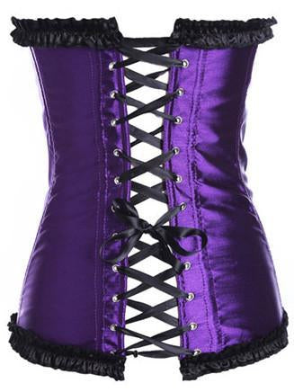 Ruffly Sweetheart Corset Top - Theone Apparel