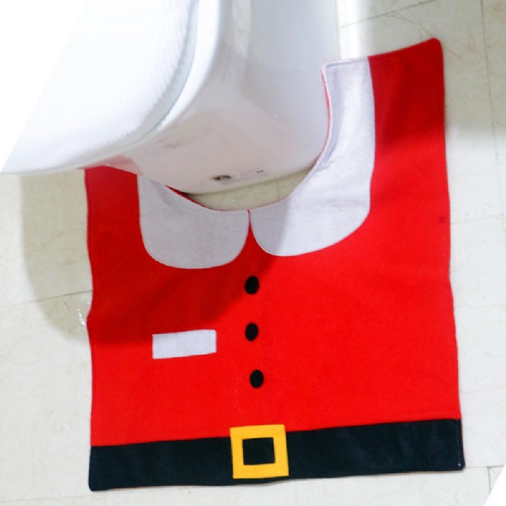 Santa Claus Christmas Bathroom Decorations