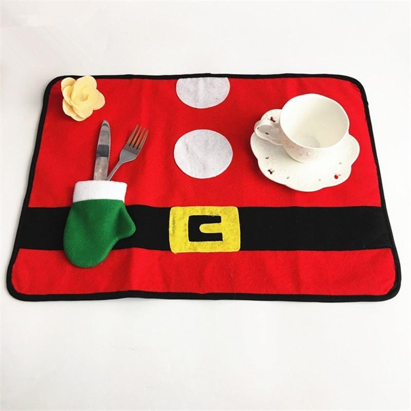 Santa Claus Christmas Table Mats