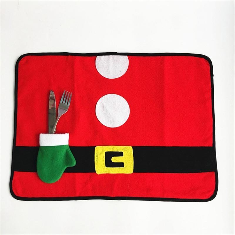 Santa Claus Christmas Table Mats