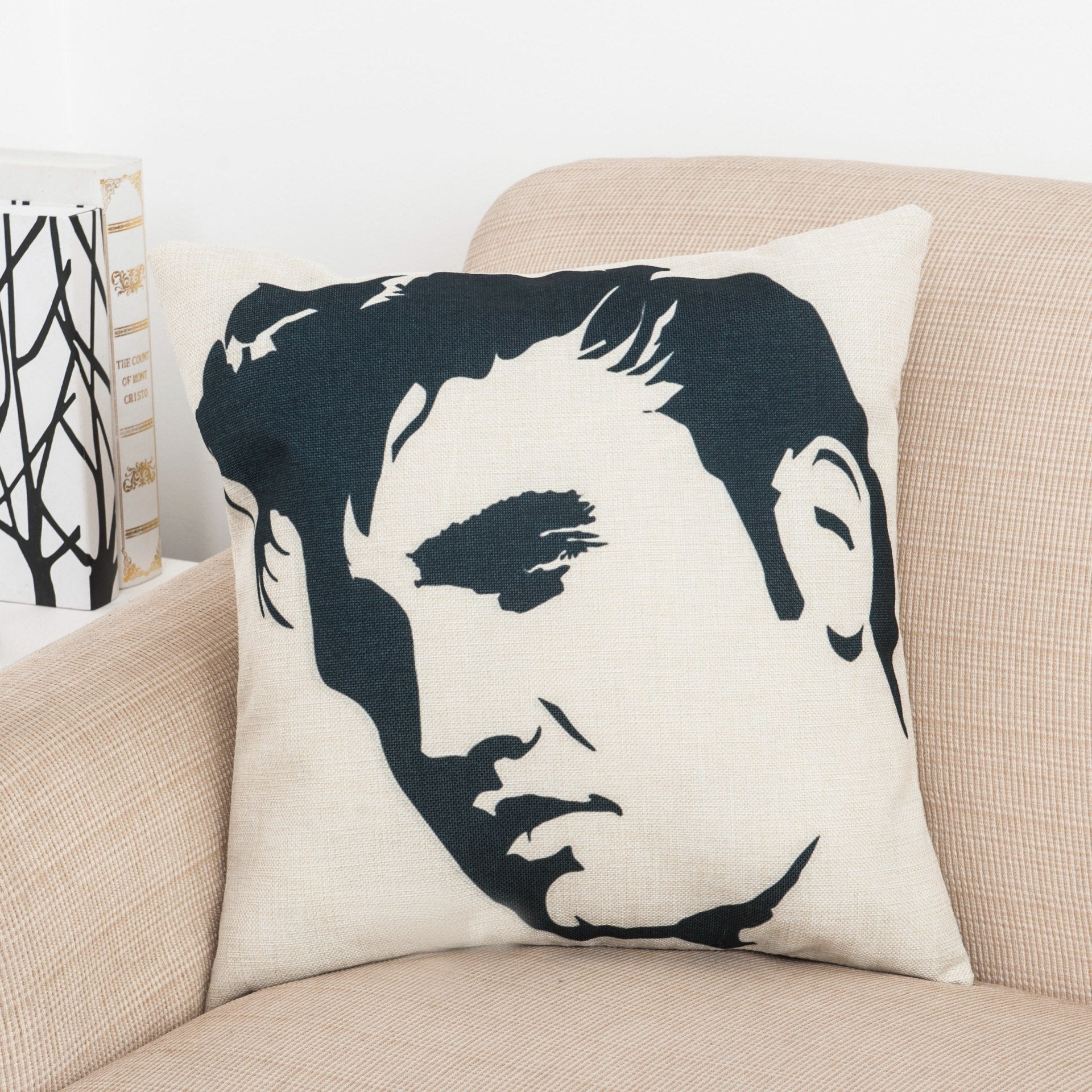 Fundas de almohada con estampado gráfico artístico de Warhol