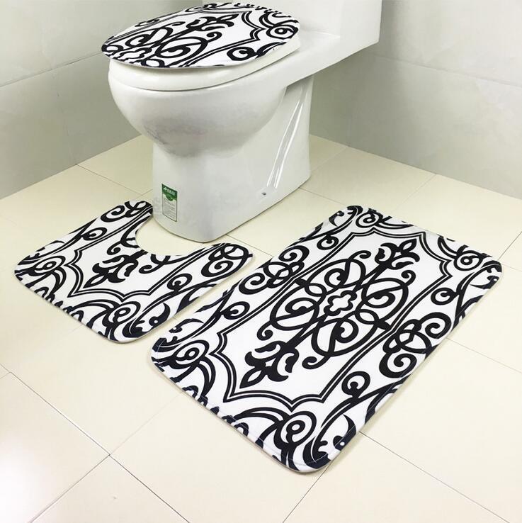 African Safari Print Bath Mat Set - THEONE APPAREL