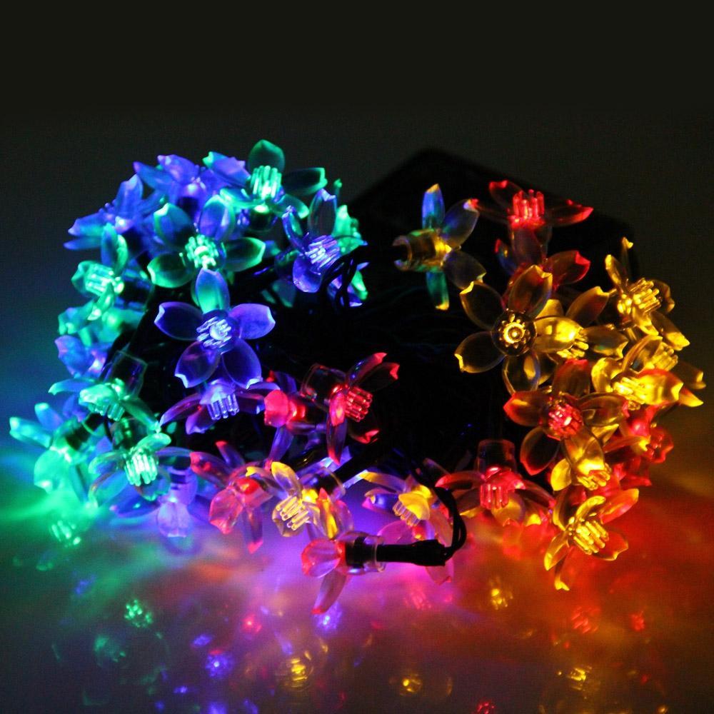 Blossom Shaped LED Solar String Ornament - THEONE APPAREL