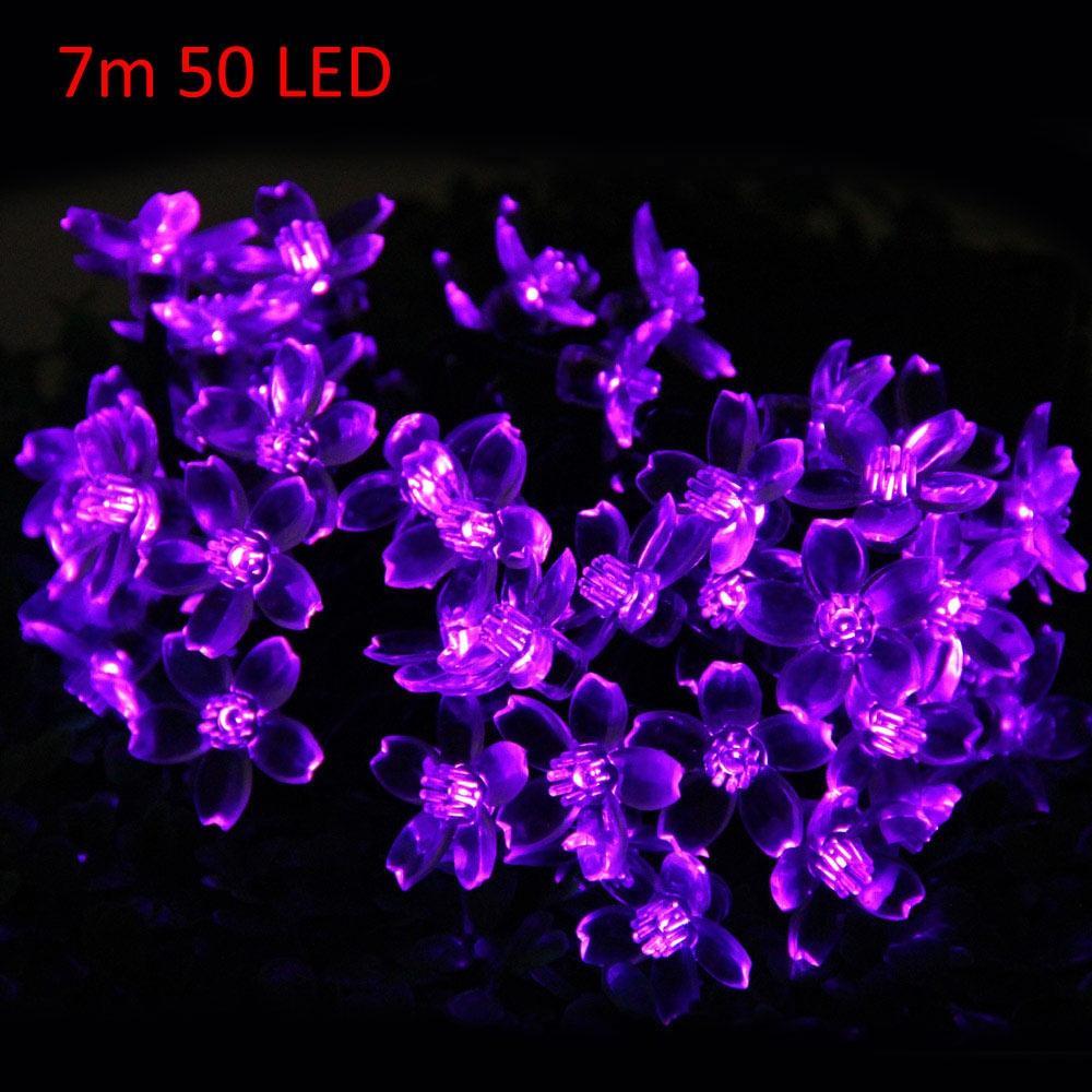 Blossom Shaped LED Solar String Ornament - THEONE APPAREL