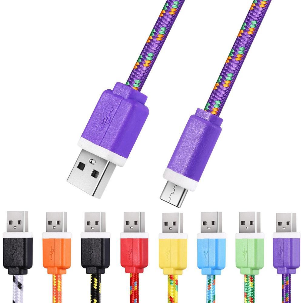 Braided Android Micro USB Charger - THEONE APPAREL