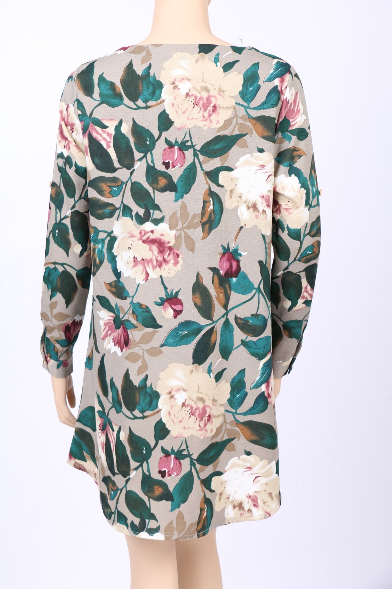 Casual Fit Floral Print Sweater - THEONE APPAREL